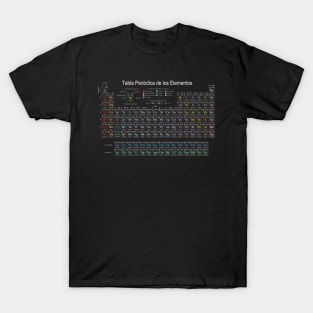 The Periodic Table in Spanish T-Shirt